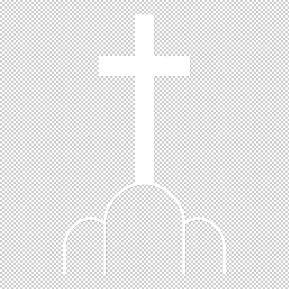 Cavalry Cross | Sticker Decals (not printed)