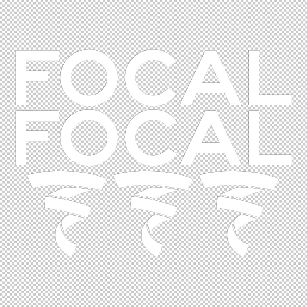 Focal Sticker Decals Set (die cut not printed)