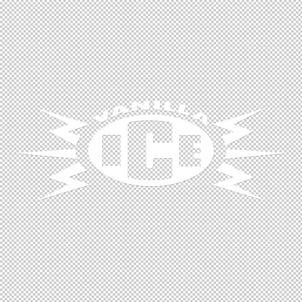 ICE ICE BABY Sticker Decals (not printed)