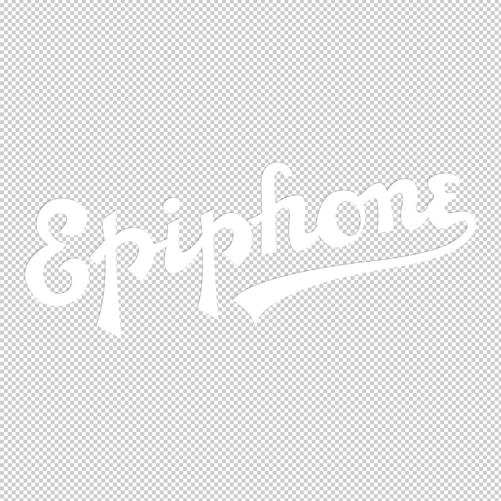 Epiphone Masterbuilt Sticker Decals (not printed)