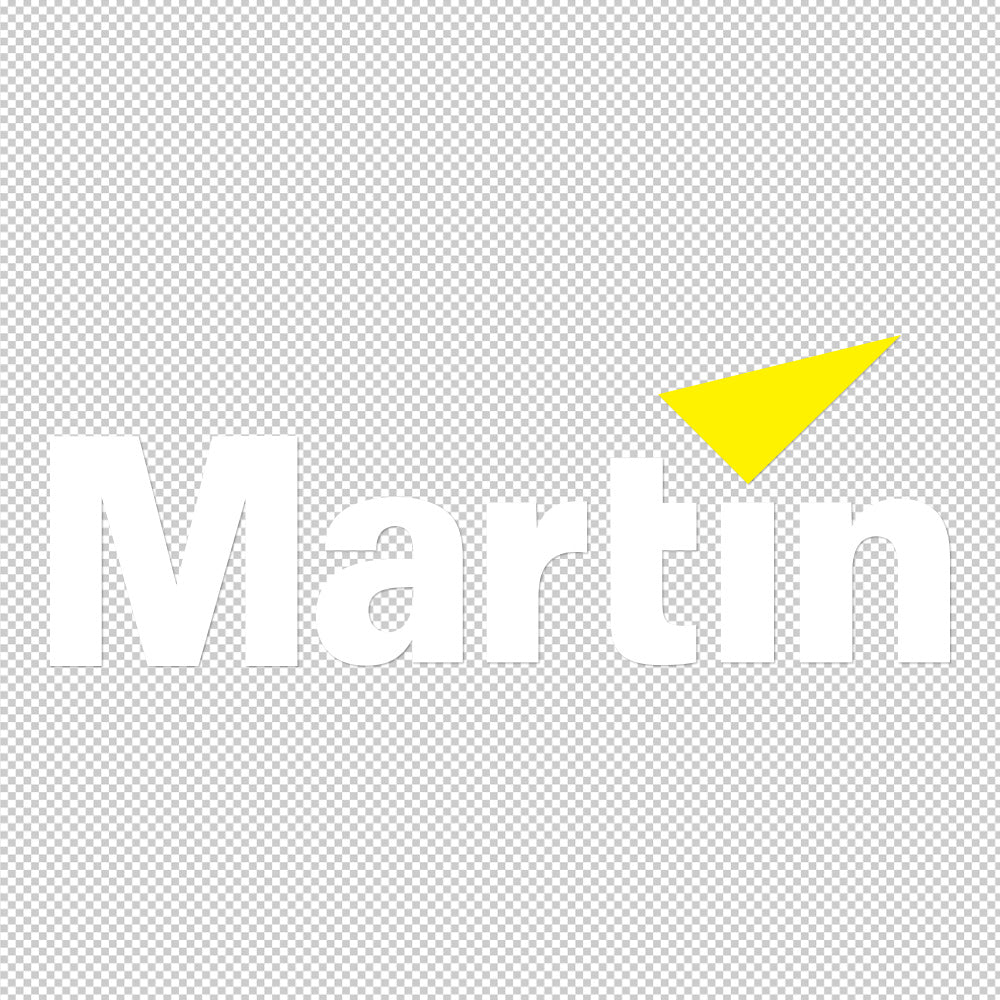 Martin Hartmann Sticker Decals (die cut not printed) dual colors