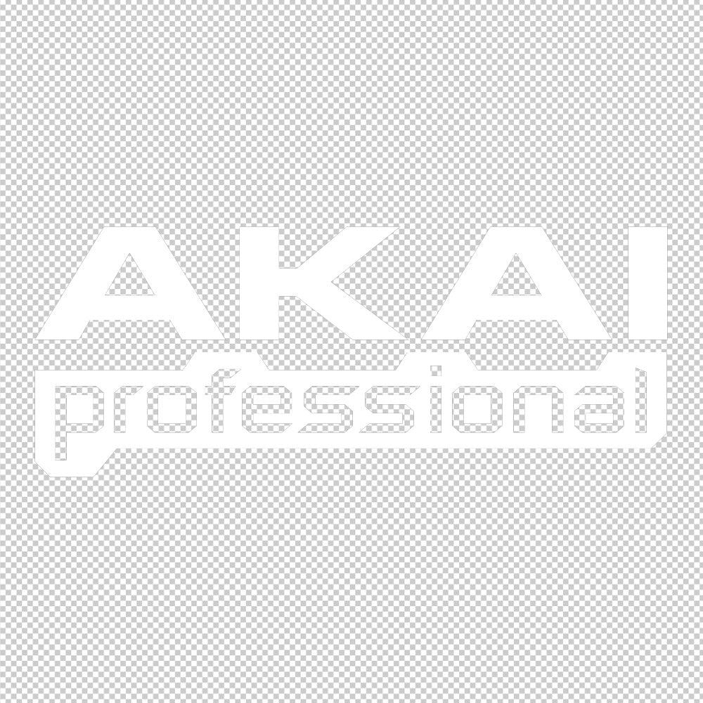 Akai Professional Sticker Decals (die cut not printed)