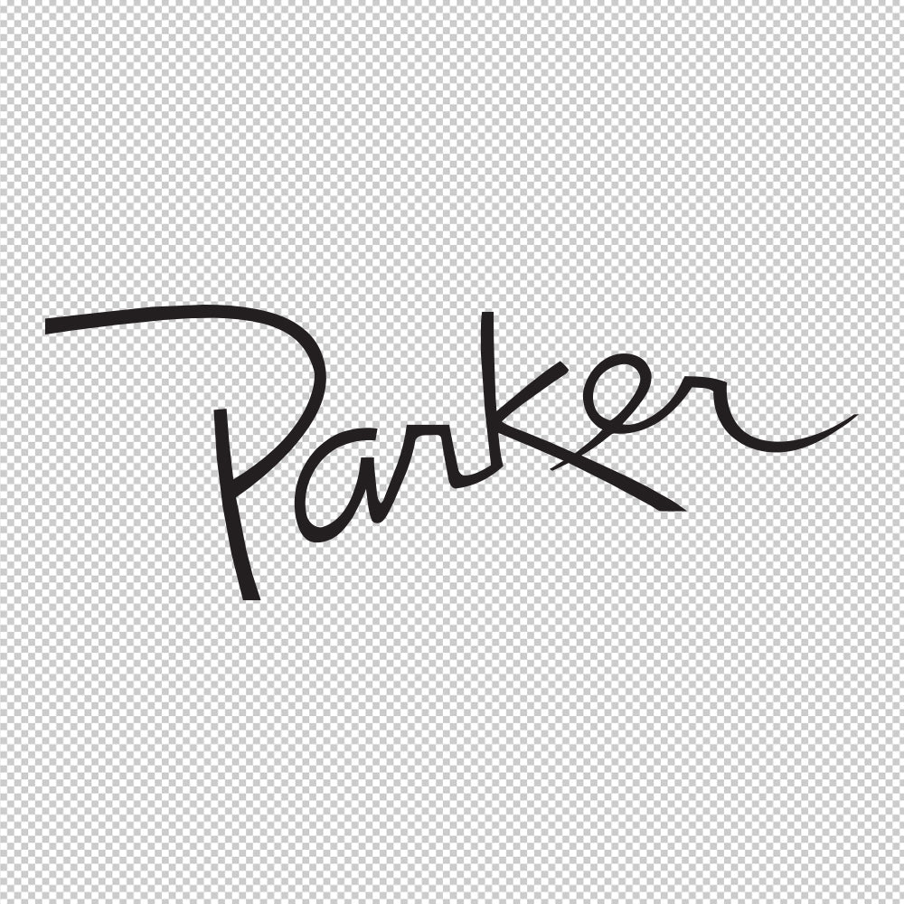 Parker Guitars Sticker Decals (not printed)