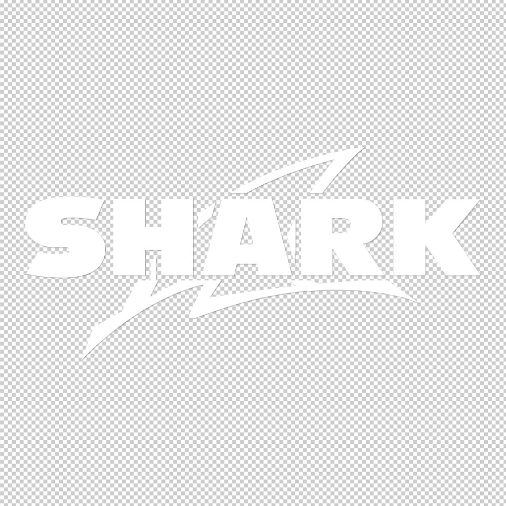 Shark Helmets Sticker Decals (die cut not printed)