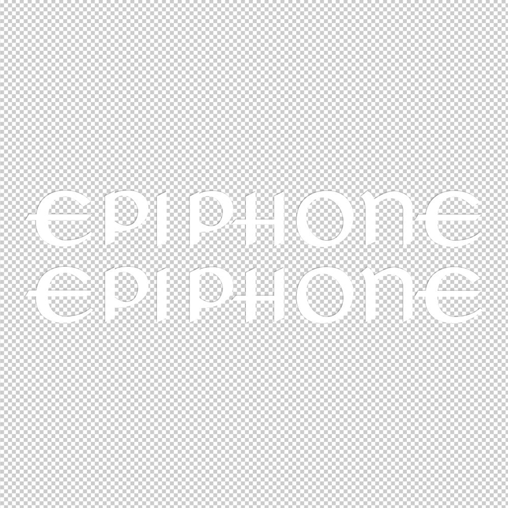 Epiphone Modern Sticker Decals (not printed)
