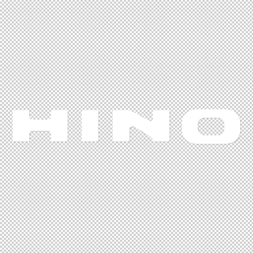 Hino Trucks Sticker Decals (die cut not printed) (Copy)