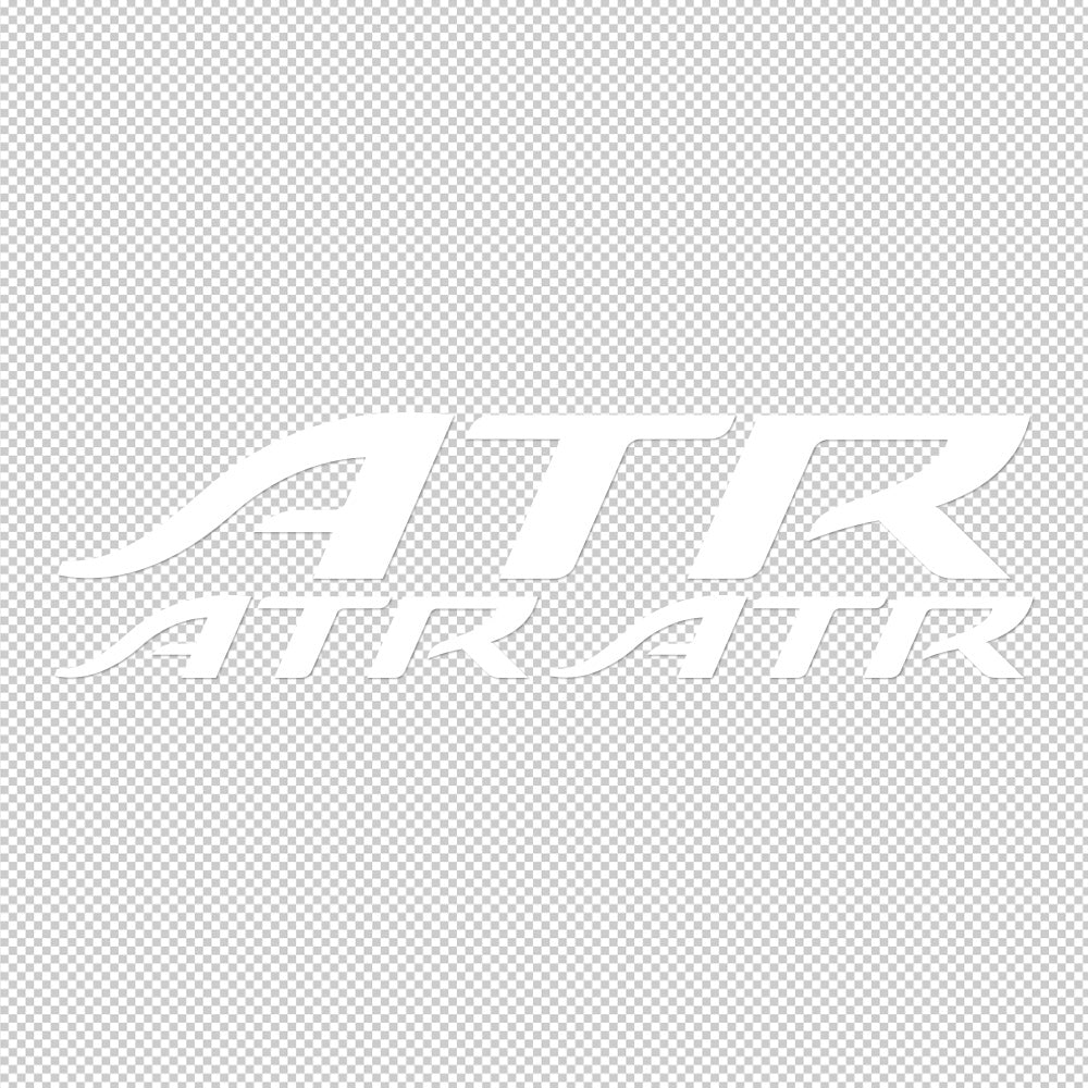 ATR Plane 3X Sticker Decals (not printed)