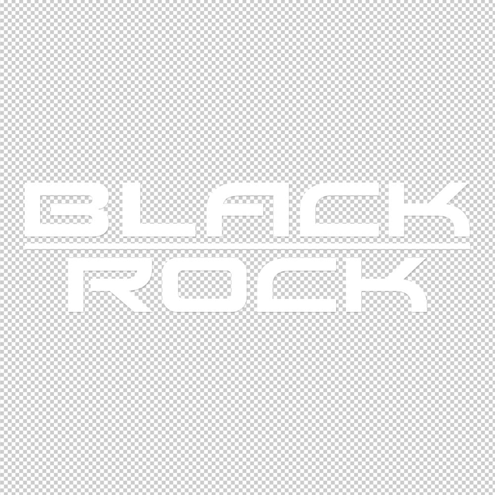 Black Rock Sticker Decals (not printed) Wheels