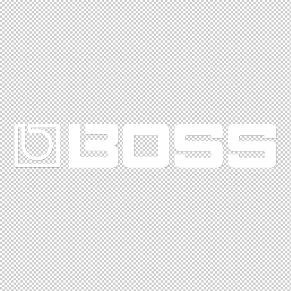 Boss Sticker Decals (not printed) Pedal