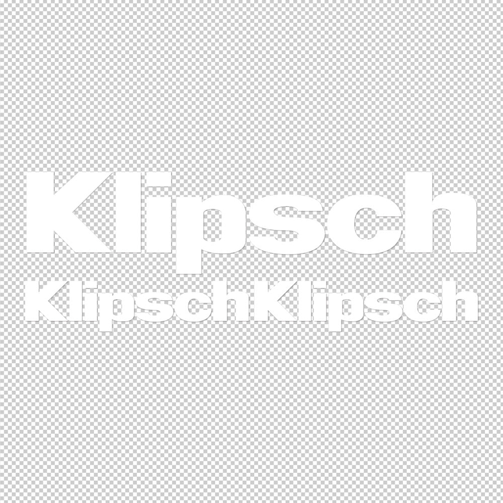Klipsch 3X Sticker Decals (not printed)
