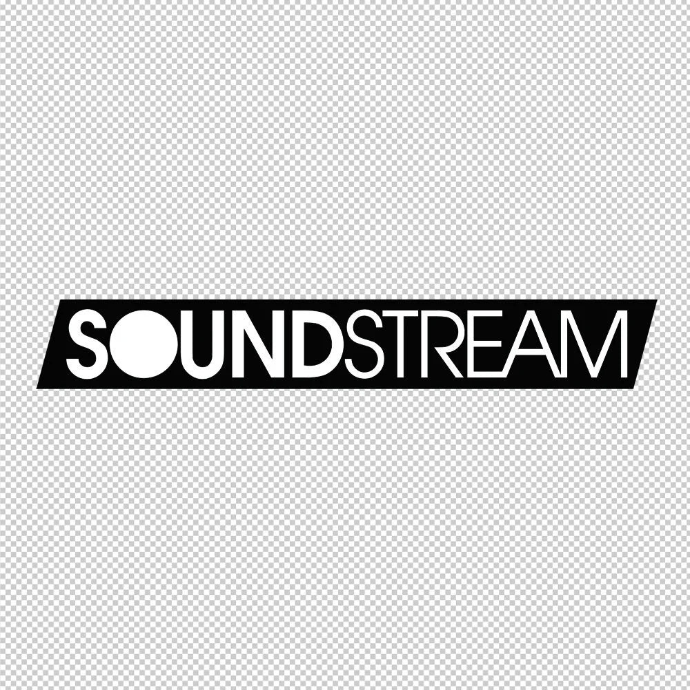 Soundstream Sticker Decals (not printed) dual color