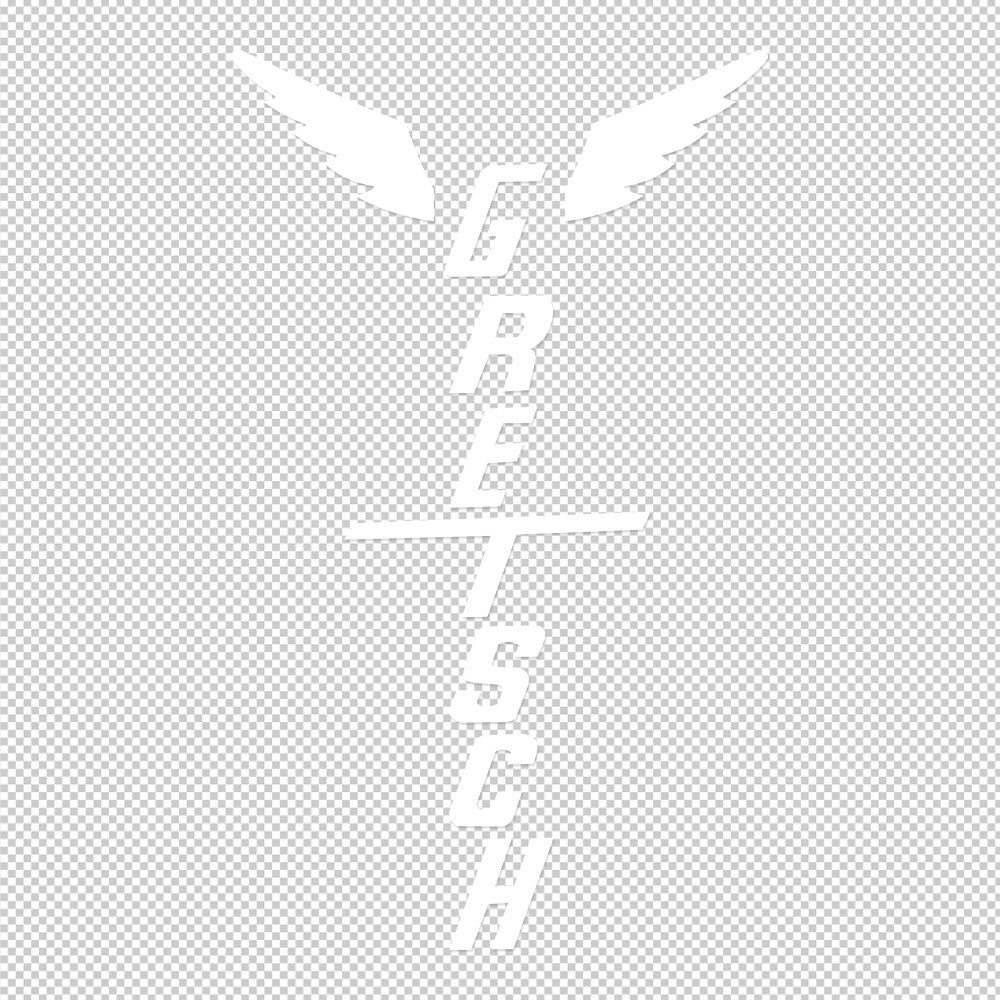 Gretsch Falcon Sticker Decals (die cut not printed) (Copy)