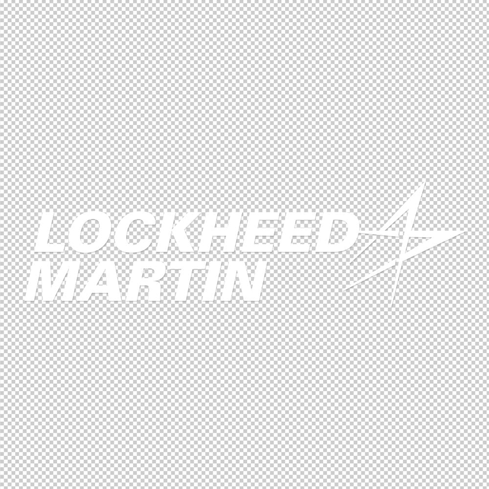 Lockheed Martin Sticker Decals (not printed)