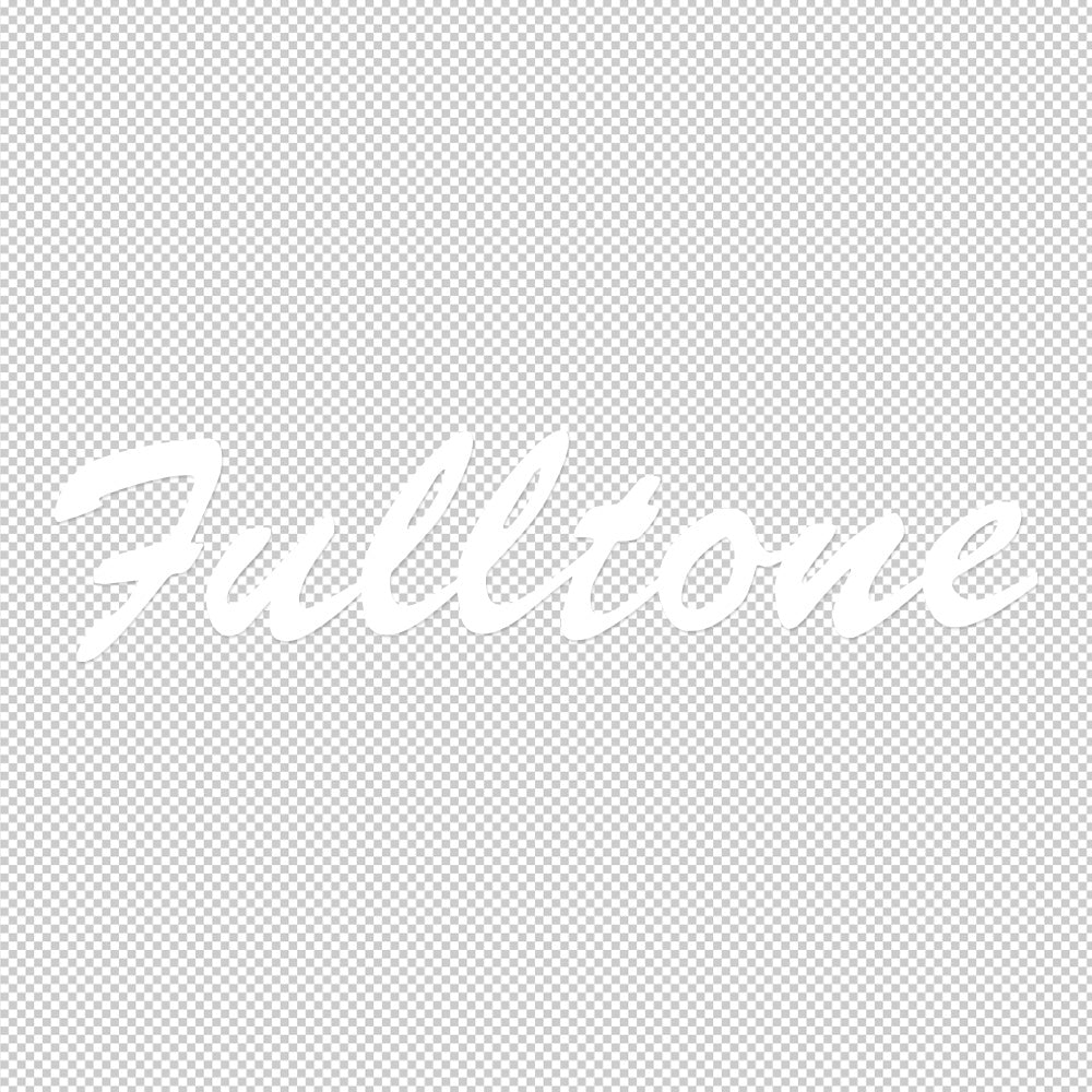 Fulltone Guitars Sticker Decals (not printed)