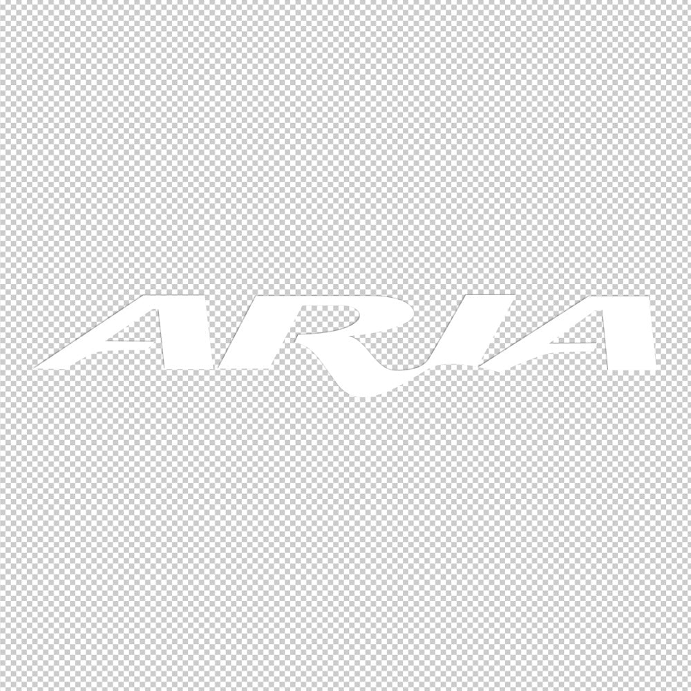 Aria Sticker Decals (die cut not printed)