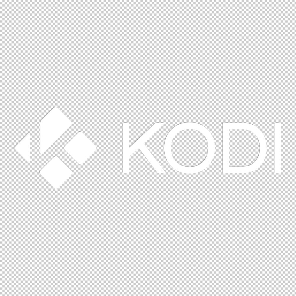 KODI  Sticker Decals (not printed)