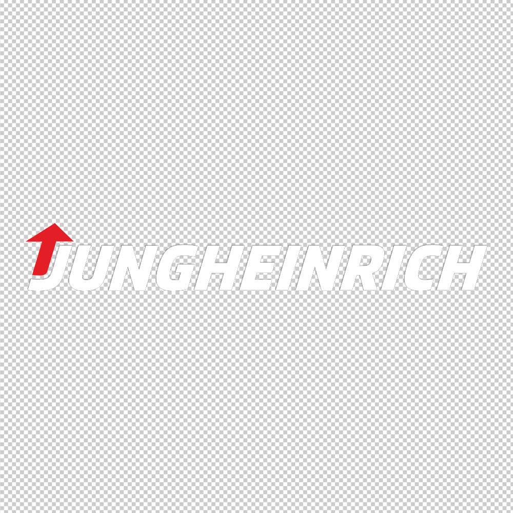 Jungheinrich Sticker Decals (not printed) dual color