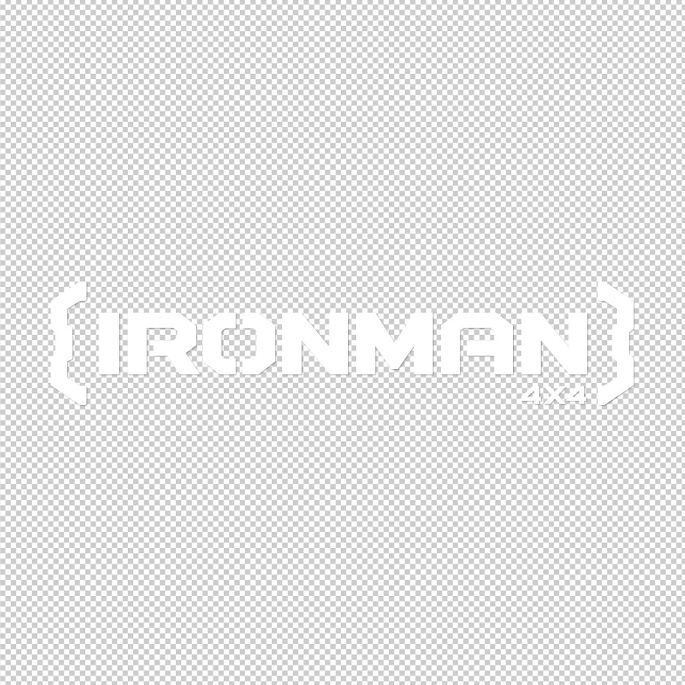 Iron Man Sticker Decals (not printed)