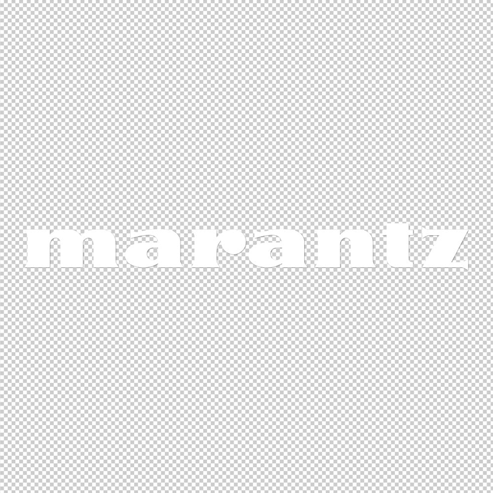 Marantz Sticker Decals (die cut not printed)