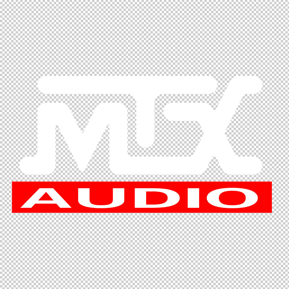 white mtx sticker decals