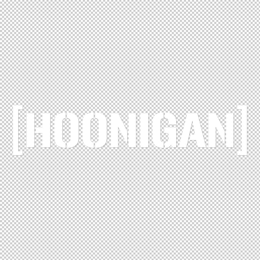 Hoonigan Sticker Decals (not printed)