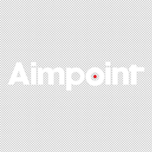 Aimpoint Optics Sticker Decal (not printed) dual color