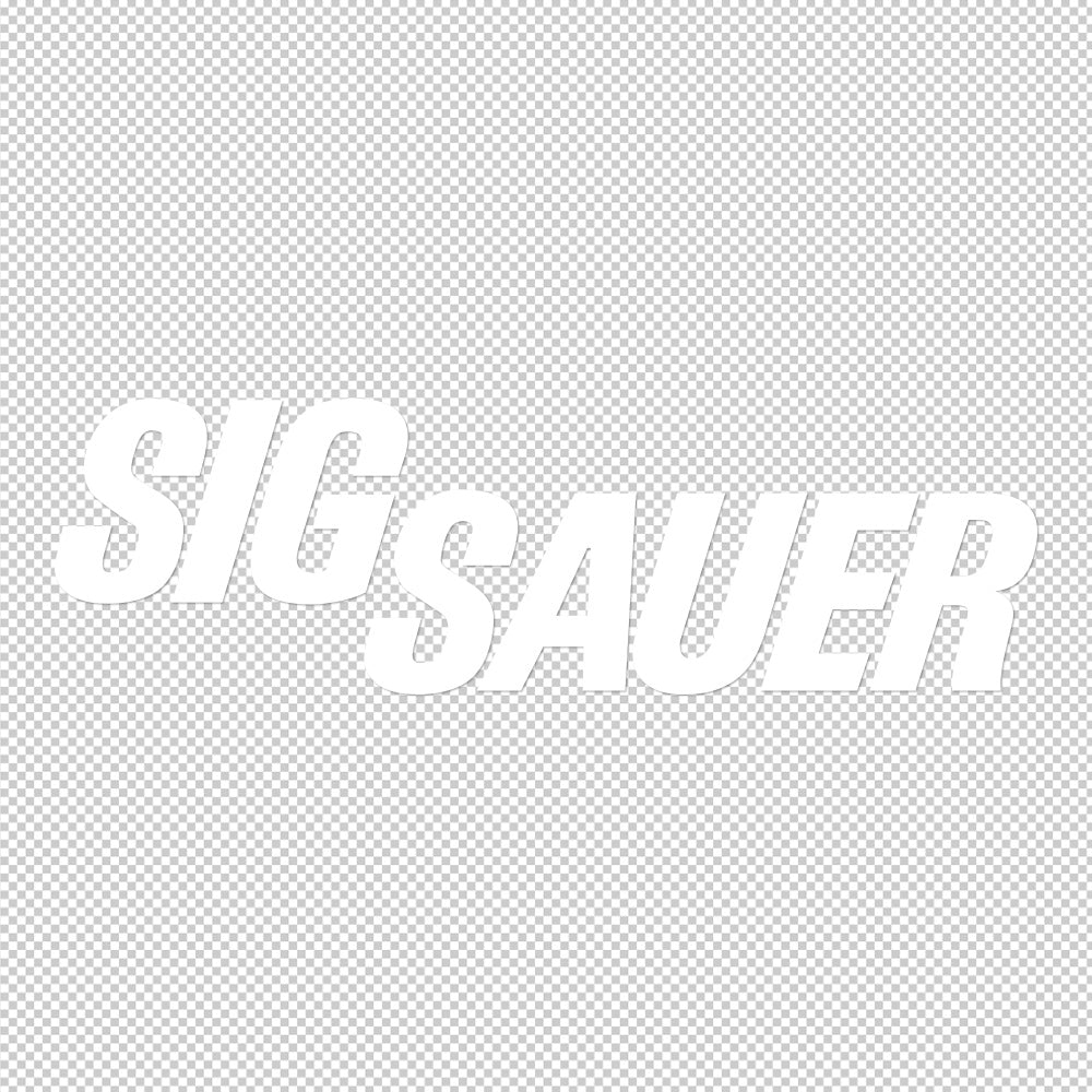 Sig Sauer Sticker Decals (not printed)