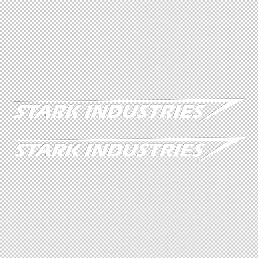 Stark Industries Ironman Sticker Decal (not printed)