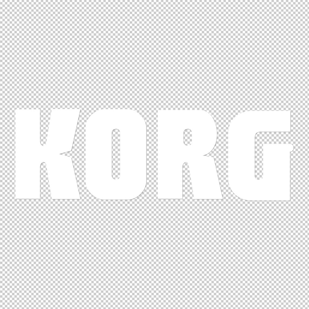 Korg Sticker Decals (not printed)
