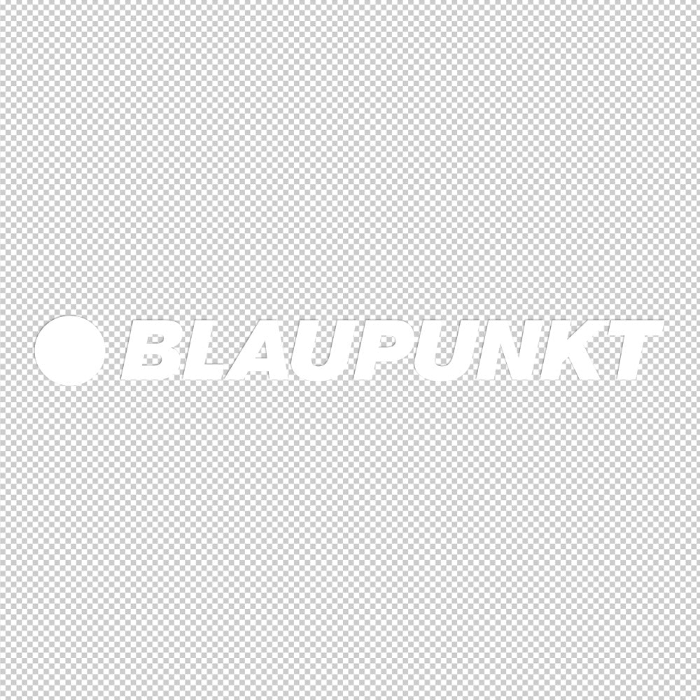 Blaupunkt Sticker Decals (not printed)
