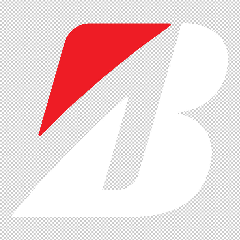 Bridgestone Sticker Decals (die cut not printed) dual colors