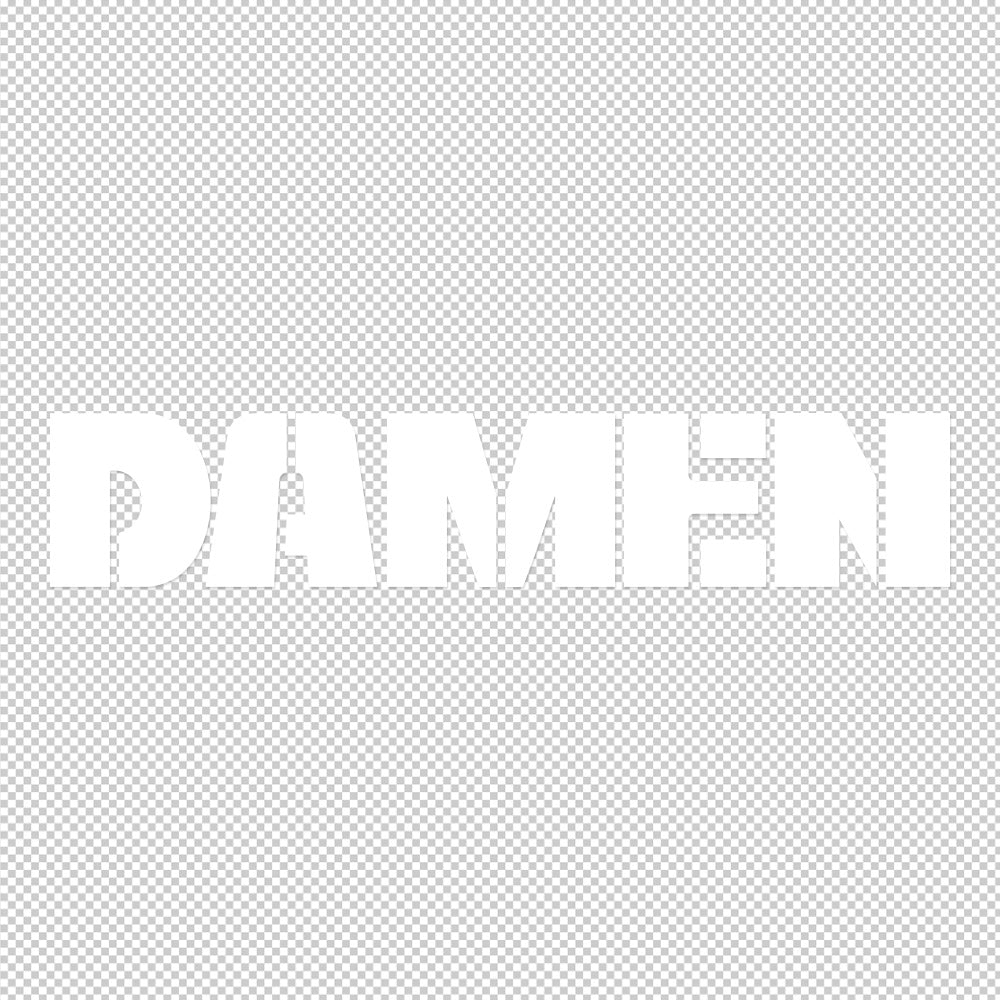 Damen | Sticker Decals (not printed)