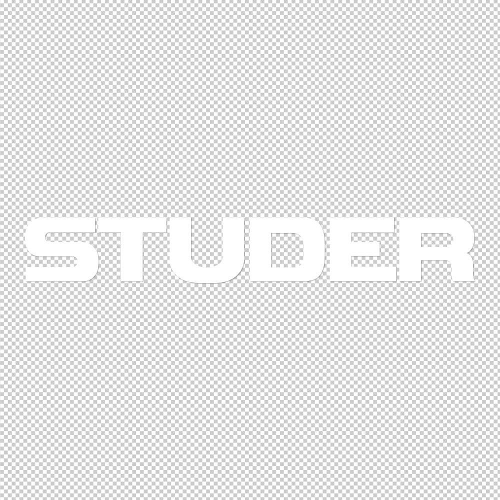 Studer Sticker Decals (not printed)