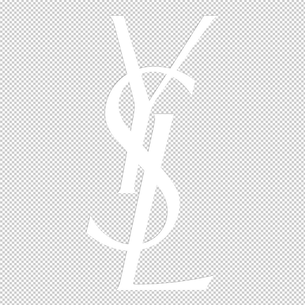 YSL Sticker Decal (not printed) Large